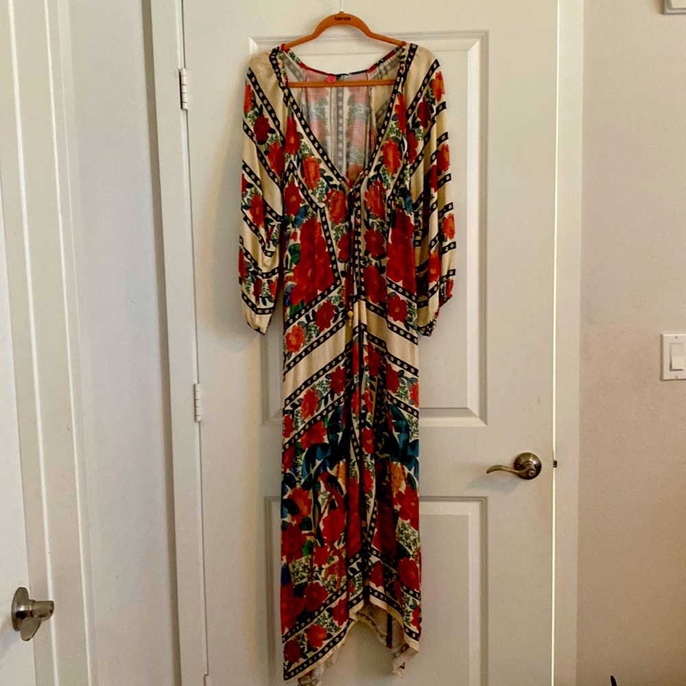 Farm Maxi Dress size L